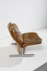 GIAMPIERO VITELLI & TITINA AMMANNATI : Poltrona Sandwich per Brunati  - Asta Asta 370 | DESIGN E ARTI DECORATIVE DEL NOVECENTO Virtuale - Associazione Nazionale - Case d'Asta italiane