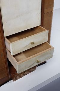 BORSANI OSVALDO (1911 - 1985) : nello stile di. Mobile da soggiorno  - Asta Asta 370 | DESIGN E ARTI DECORATIVE DEL NOVECENTO Virtuale - Associazione Nazionale - Case d'Asta italiane