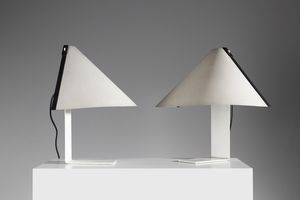 MAGISTRETTI VICO (1920 - 2006) : Coppia di lampade da tavolo Porsenna per Artemide  - Asta Asta 370 | DESIGN E ARTI DECORATIVE DEL NOVECENTO Virtuale - Associazione Nazionale - Case d'Asta italiane