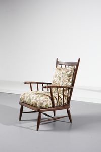 MANIFATTURA ITALIANA : Coppia di poltrone  - Asta Asta 370 | DESIGN E ARTI DECORATIVE DEL NOVECENTO Virtuale - Associazione Nazionale - Case d'Asta italiane