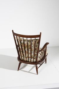 MANIFATTURA ITALIANA : Coppia di poltrone  - Asta Asta 370 | DESIGN E ARTI DECORATIVE DEL NOVECENTO Virtuale - Associazione Nazionale - Case d'Asta italiane