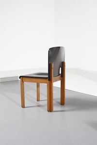 SCARPA AFRA (1937 -2011) & TOBIA (n. 1935) : attribuito. Sei sedie  - Asta Asta 370 | DESIGN E ARTI DECORATIVE DEL NOVECENTO Virtuale - Associazione Nazionale - Case d'Asta italiane