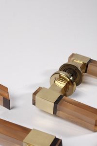 REGA ROMEO (1925 - 1984) : attribuito. Undici maniglie  - Asta Asta 370 | DESIGN E ARTI DECORATIVE DEL NOVECENTO Virtuale - Associazione Nazionale - Case d'Asta italiane