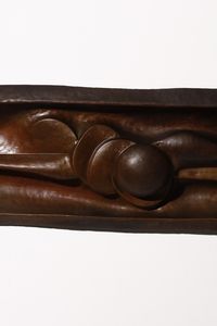 MANIFATTURA ITALIANA : Scultura da parete  - Asta Asta 370 | DESIGN E ARTI DECORATIVE DEL NOVECENTO Virtuale - Associazione Nazionale - Case d'Asta italiane