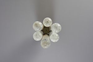 MANIFATTURA ITALIANA : Coppia di lampade a sospensione  - Asta Asta 370 | DESIGN E ARTI DECORATIVE DEL NOVECENTO Virtuale - Associazione Nazionale - Case d'Asta italiane