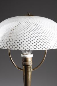 MANIFATTURA ITALIANA : Lampada da tavolo  - Asta Asta 370 | DESIGN E ARTI DECORATIVE DEL NOVECENTO Virtuale - Associazione Nazionale - Case d'Asta italiane