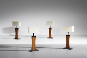 MANIFATTURA ITALIANA - Quattro lampade da tavolo
