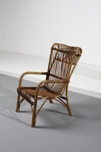 MANIFATTURA ITALIANA : Coppia di poltroncine  - Asta Asta 370 | DESIGN E ARTI DECORATIVE DEL NOVECENTO Virtuale - Associazione Nazionale - Case d'Asta italiane