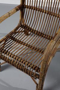 MANIFATTURA ITALIANA : Coppia di poltroncine  - Asta Asta 370 | DESIGN E ARTI DECORATIVE DEL NOVECENTO Virtuale - Associazione Nazionale - Case d'Asta italiane