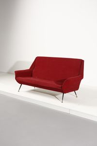 MANIFATTURA ITALIANA : Divano  - Asta Asta 370 | DESIGN E ARTI DECORATIVE DEL NOVECENTO Virtuale - Associazione Nazionale - Case d'Asta italiane