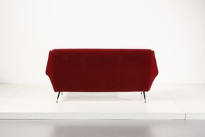 MANIFATTURA ITALIANA : Divano  - Asta Asta 370 | DESIGN E ARTI DECORATIVE DEL NOVECENTO Virtuale - Associazione Nazionale - Case d'Asta italiane