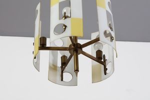 MANIFATTURA ITALIANA : Lampada a sospensione  - Asta Asta 370 | DESIGN E ARTI DECORATIVE DEL NOVECENTO Virtuale - Associazione Nazionale - Case d'Asta italiane