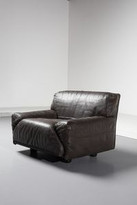 OFFREDI GIOVANNI (n. 1927) : attribuito. Coppia di poltrone  - Asta Asta 370 | DESIGN E ARTI DECORATIVE DEL NOVECENTO Virtuale - Associazione Nazionale - Case d'Asta italiane