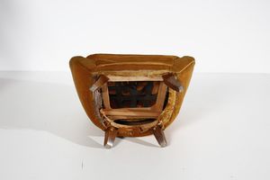 ULRICH GUGLIELMO (1904 - 1977) : attribuito. Poltrona  - Asta Asta 370 | DESIGN E ARTI DECORATIVE DEL NOVECENTO Virtuale - Associazione Nazionale - Case d'Asta italiane