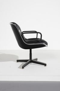 KNOLL : Sedia girevole Pollock  - Asta Asta 370 | DESIGN E ARTI DECORATIVE DEL NOVECENTO Virtuale - Associazione Nazionale - Case d'Asta italiane