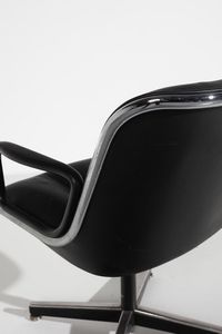 KNOLL : Sedia girevole Pollock  - Asta Asta 370 | DESIGN E ARTI DECORATIVE DEL NOVECENTO Virtuale - Associazione Nazionale - Case d'Asta italiane