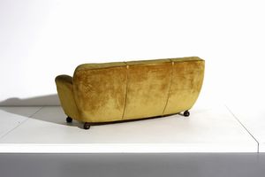 MANIFATTURA ITALIANA : Divano  - Asta Asta 370 | DESIGN E ARTI DECORATIVE DEL NOVECENTO Virtuale - Associazione Nazionale - Case d'Asta italiane