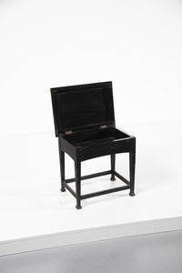 OLBRICH JOSEPH MARIA (1867 - 1908) : attribuito. Sgabello stile secessionista  - Asta Asta 370 | DESIGN E ARTI DECORATIVE DEL NOVECENTO Virtuale - Associazione Nazionale - Case d'Asta italiane