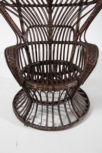 CARMINATI LIO : Poltrona per Casa&Giardino  - Asta Asta 370 | DESIGN E ARTI DECORATIVE DEL NOVECENTO Virtuale - Associazione Nazionale - Case d'Asta italiane