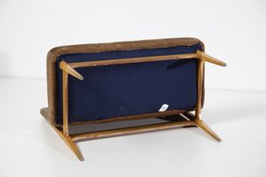 MANIFATTURA ITALIANA : Divanetto  - Asta Asta 370 | DESIGN E ARTI DECORATIVE DEL NOVECENTO Virtuale - Associazione Nazionale - Case d'Asta italiane