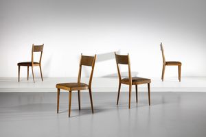 DE CARLI CARLO (1910 - 1999) - nello stile di. Quattro sedie