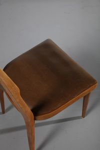 DE CARLI CARLO (1910 - 1999) : nello stile di. Quattro sedie  - Asta Asta 370 | DESIGN E ARTI DECORATIVE DEL NOVECENTO Virtuale - Associazione Nazionale - Case d'Asta italiane