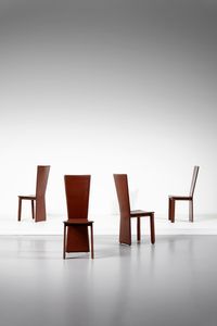 BELLINI MARIO (n. 1935) - attribuito. Quattro sedie