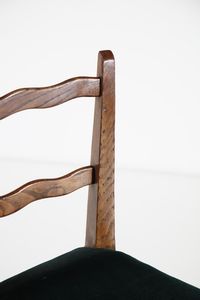 MANIFATTURA ITALIANA : Coppia di sedie  - Asta Asta 370 | DESIGN E ARTI DECORATIVE DEL NOVECENTO Virtuale - Associazione Nazionale - Case d'Asta italiane