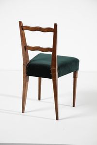 MANIFATTURA ITALIANA : Coppia di sedie  - Asta Asta 370 | DESIGN E ARTI DECORATIVE DEL NOVECENTO Virtuale - Associazione Nazionale - Case d'Asta italiane