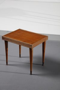 MANIFATTURA ITALIANA : Coppia di tavolini  - Asta Asta 370 | DESIGN E ARTI DECORATIVE DEL NOVECENTO Virtuale - Associazione Nazionale - Case d'Asta italiane
