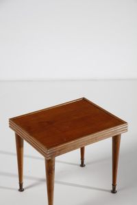 MANIFATTURA ITALIANA : Coppia di tavolini  - Asta Asta 370 | DESIGN E ARTI DECORATIVE DEL NOVECENTO Virtuale - Associazione Nazionale - Case d'Asta italiane