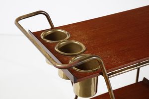 MANIFATTURA ITALIANA : Carrello  - Asta Asta 370 | DESIGN E ARTI DECORATIVE DEL NOVECENTO Virtuale - Associazione Nazionale - Case d'Asta italiane