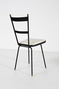 MANIFATTURA ITALIANA : Quattro sedie  - Asta Asta 370 | DESIGN E ARTI DECORATIVE DEL NOVECENTO Virtuale - Associazione Nazionale - Case d'Asta italiane