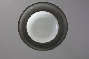 MANIFATTURA ITALIANA : Lampada da soffitto  - Asta Asta 370 | DESIGN E ARTI DECORATIVE DEL NOVECENTO Virtuale - Associazione Nazionale - Case d'Asta italiane