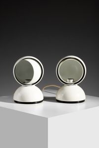 MAGISTRETTI VICO (1920 - 2006) : Coppia di lampade da tavolo Eclisse per Artemide  - Asta Asta 370 | DESIGN E ARTI DECORATIVE DEL NOVECENTO Virtuale - Associazione Nazionale - Case d'Asta italiane