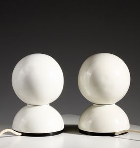 MAGISTRETTI VICO (1920 - 2006) : Coppia di lampade da tavolo Eclisse per Artemide  - Asta Asta 370 | DESIGN E ARTI DECORATIVE DEL NOVECENTO Virtuale - Associazione Nazionale - Case d'Asta italiane
