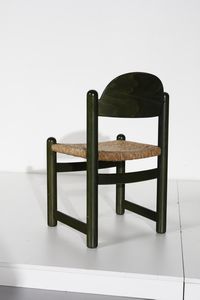 MANIFATTURA ITALIANA : Otto sedie  - Asta Asta 370 | DESIGN E ARTI DECORATIVE DEL NOVECENTO Virtuale - Associazione Nazionale - Case d'Asta italiane