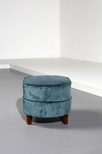 MANIFATTURA ITALIANA : Coppia di poggiapiedi  - Asta Asta 370 | DESIGN E ARTI DECORATIVE DEL NOVECENTO Virtuale - Associazione Nazionale - Case d'Asta italiane