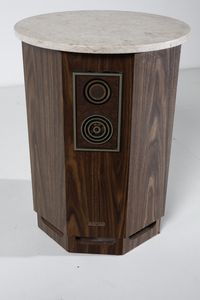 MANIFATTURA ITALIANA : Coppia di casse acustiche  - Asta Asta 370 | DESIGN E ARTI DECORATIVE DEL NOVECENTO Virtuale - Associazione Nazionale - Case d'Asta italiane