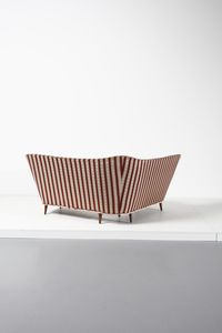 ISA BERGAMO : Divano  - Asta Asta 370 | DESIGN E ARTI DECORATIVE DEL NOVECENTO Virtuale - Associazione Nazionale - Case d'Asta italiane