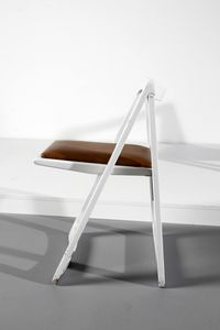 ALDO JACOBER & PIERANGELA D'ANIELLO : Quattro sedie Trieste per Bazzani  - Asta Asta 370 | DESIGN E ARTI DECORATIVE DEL NOVECENTO Virtuale - Associazione Nazionale - Case d'Asta italiane