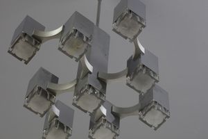 SCIOLARI GAETANO : Lampada a sospensione  - Asta Asta 370 | DESIGN E ARTI DECORATIVE DEL NOVECENTO Virtuale - Associazione Nazionale - Case d'Asta italiane