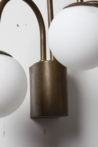 MANIFATTURA ITALIANA : Coppia di lampade da parete  - Asta Asta 370 | DESIGN E ARTI DECORATIVE DEL NOVECENTO Virtuale - Associazione Nazionale - Case d'Asta italiane