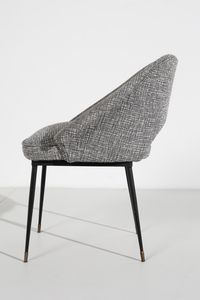 MANIFATTURA ITALIANA : Coppia di poltroncine  - Asta Asta 370 | DESIGN E ARTI DECORATIVE DEL NOVECENTO Virtuale - Associazione Nazionale - Case d'Asta italiane