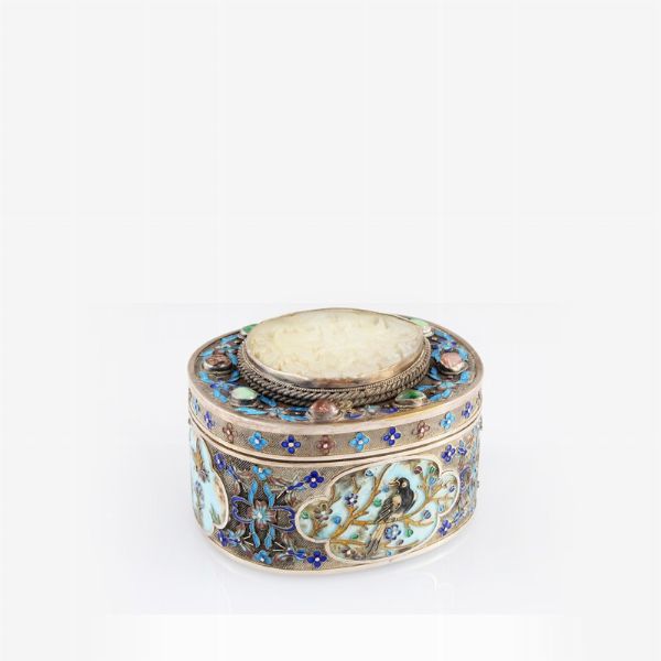 SCATOLA CLOISONNE  - Asta Tempo d'estate - Associazione Nazionale - Case d'Asta italiane