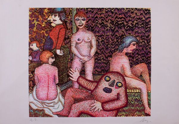 Le modelle  - Asta Parade III - Arte del Novecento, Contemporanea e Grafica - Associazione Nazionale - Case d'Asta italiane