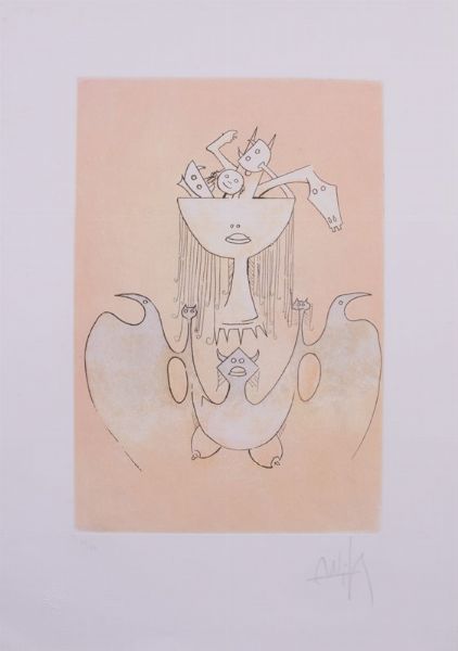 La sensualit de la femme de Caraibes  - Asta Parade III - Arte del Novecento, Contemporanea e Grafica - Associazione Nazionale - Case d'Asta italiane