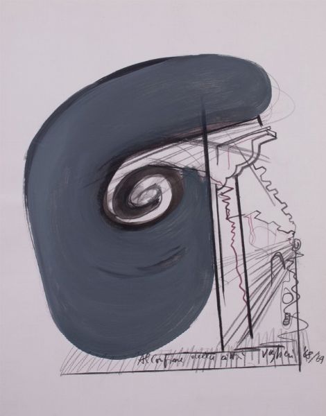 Al confine della citt  - Asta Parade III - Arte del Novecento, Contemporanea e Grafica - Associazione Nazionale - Case d'Asta italiane