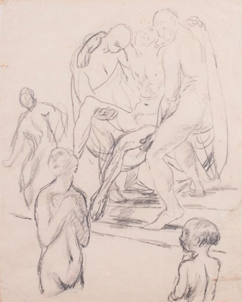 Studio per Deposizione  - Asta Parade III - Arte del Novecento, Contemporanea e Grafica - Associazione Nazionale - Case d'Asta italiane