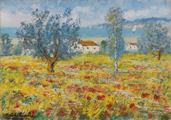 Paesaggio  - Asta Parade III - Arte del Novecento, Contemporanea e Grafica - Associazione Nazionale - Case d'Asta italiane